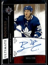 2019-20 Upper Deck Ultimate Collection Retro Rookie Auto Rasmus Sandin Rookie
