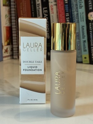 Laura Geller Double Take Liquid Foundation - Light - New in Box