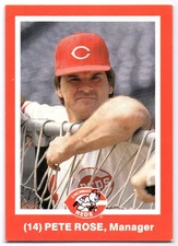 1988 Kahn's Cincinnati Reds SGA #NNO Pete Rose
