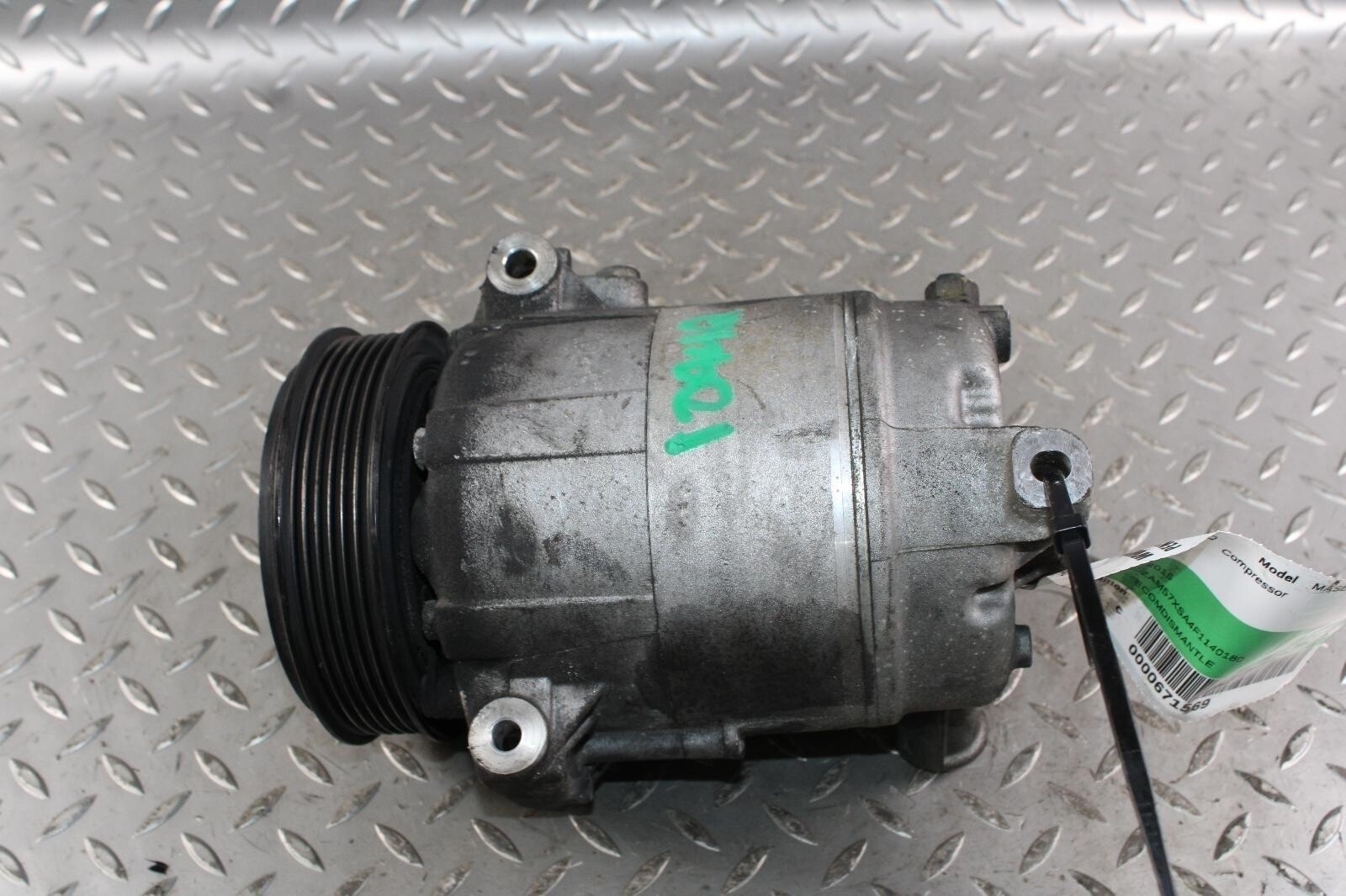 14-17 GHIBLI 3.0L Twin Turbo Air Conditioning AC Compressor Pump Assembly OEM OE