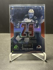2025-26 SP Game Used Nathan MacKinnon NHL Masters /199 Jersey #NM-7 Avalanche