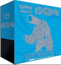 Pokemon TCG XY Evoluzioni Elite Trainer Box ETB Blastoise Factory Sealed ENG Nuovo