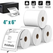 450/Roll 4x6 Direct Thermal Shipping Label Zebra ZP450 Eltron 2844 Free Shipping
