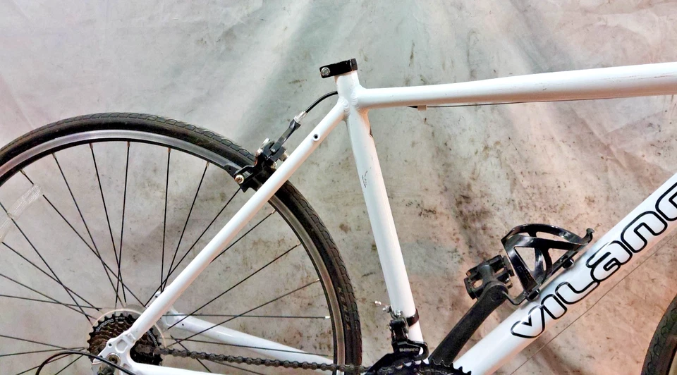 Bicicleta de carretera Vilano Gravel 2020 50 cm pequeña Shimano aluminio 21 velocidades café cercanías ~ Foto 4 de 4