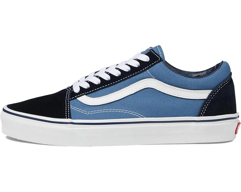 VANS Old Skool Navy Blue Men's/Women's Unisex Skate Shoes Suede/ Canvas