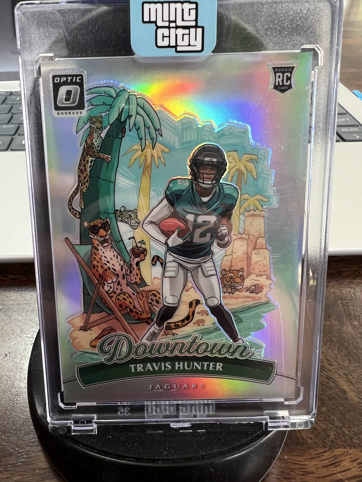 2025 Panini Donruss Optic - Downtown Travis Hunter #13 (RC)