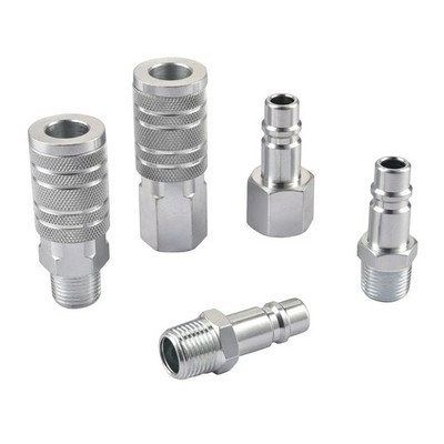 1/2''NPT Air Hose Quick Connection Accessory Set2Pcs High Flow Air Coupler and...