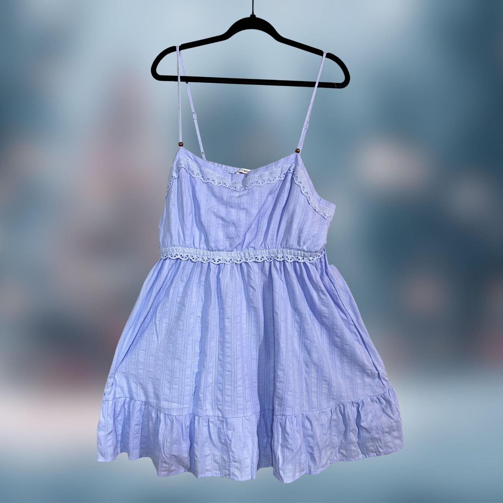 Celebrity Pink Babydoll Crochet Dress 2Xl Nwt