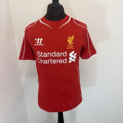 Warrior Small Mens Liverpool Football Club 2014/15 Home Football Shirt. Good Con - Image 1 of 4
