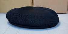 Kangol Tropic 504 Ventair Flat Cap Black / Size M