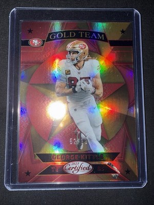 2023 Panini Certified - Gold Team George Kittle #GT-12 /99