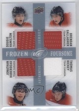 2014 Upper Deck Ice Frozen Foursomes Relics Thomas Hickey Brendan Gallagher 0v1