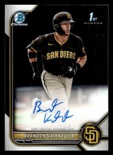2022 Bowman Chrome #CPA-ASR Alexander Suarez Prospect Autographs