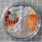 2016 Silver American Eagle 1oz Fine Silver Coin Multi-Colored Art BU