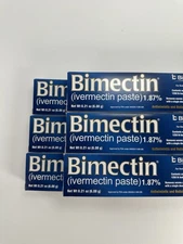 6 pack  Paste Horse Dewormer Apple Flavor  Exp 2027