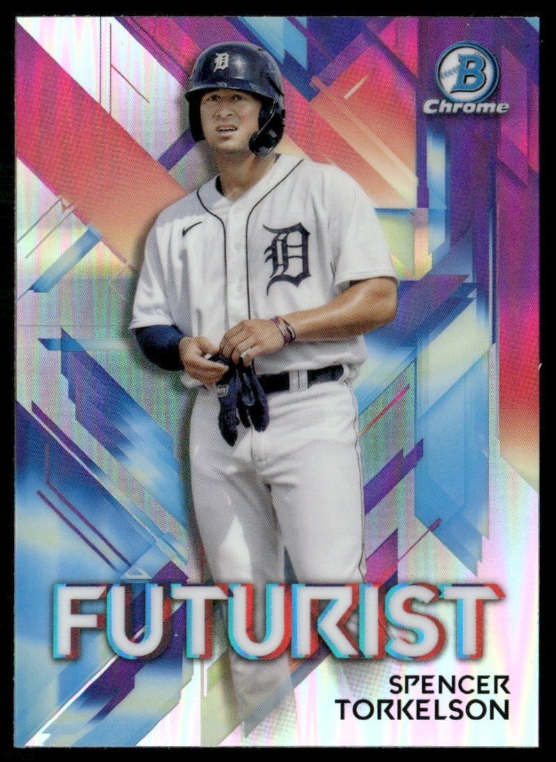 2021 Bowman Chrome Futurist Refractor #FUT-ST Spencer Torkelson