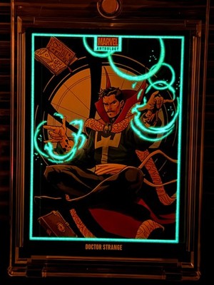 Doctor Strange 2025 Panini Marvel Anthology #G8 Treasure Glow-In-The-Dark Insert