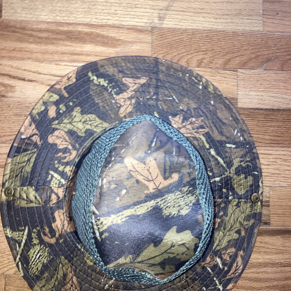 Outdoor hunting/fishing Breathable 100% Polyester wide, brimmed hat,  - Image 2 of 4