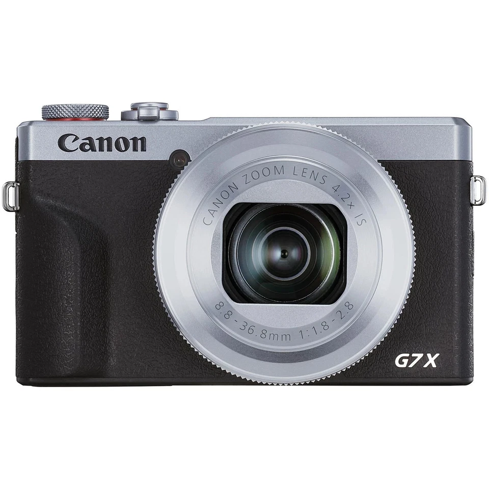 Canon PowerShot G7 X Mark III 20.1MP Digital Camera Silver In Hand, Fast Ship - Image 3 of 4