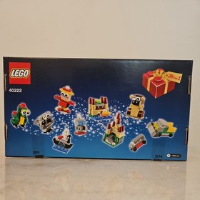 LEGO 40222 24-in-1 Advent calendar style Christmas Build- New in Box 250 Pcs. 7+
