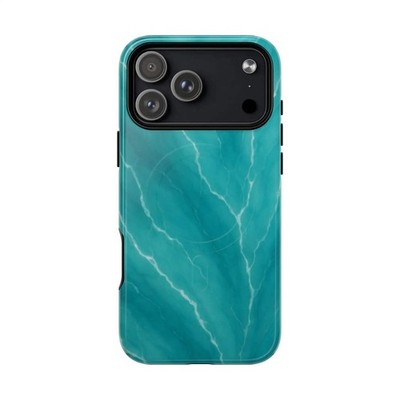 Ocean Aura Marble iPhone Case   MagSafe Compatible