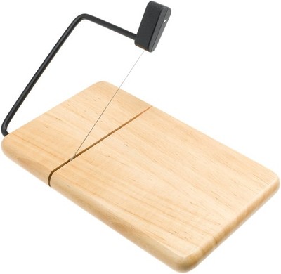 Prodyne Thick Beechwood Cheese Slicer, 9 ½'' x 6'' x  '' 9 ½'' x 6''