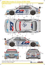 AMG Mercedes C-Class DTM D2 Decal 1994 für Tamiya 1:24