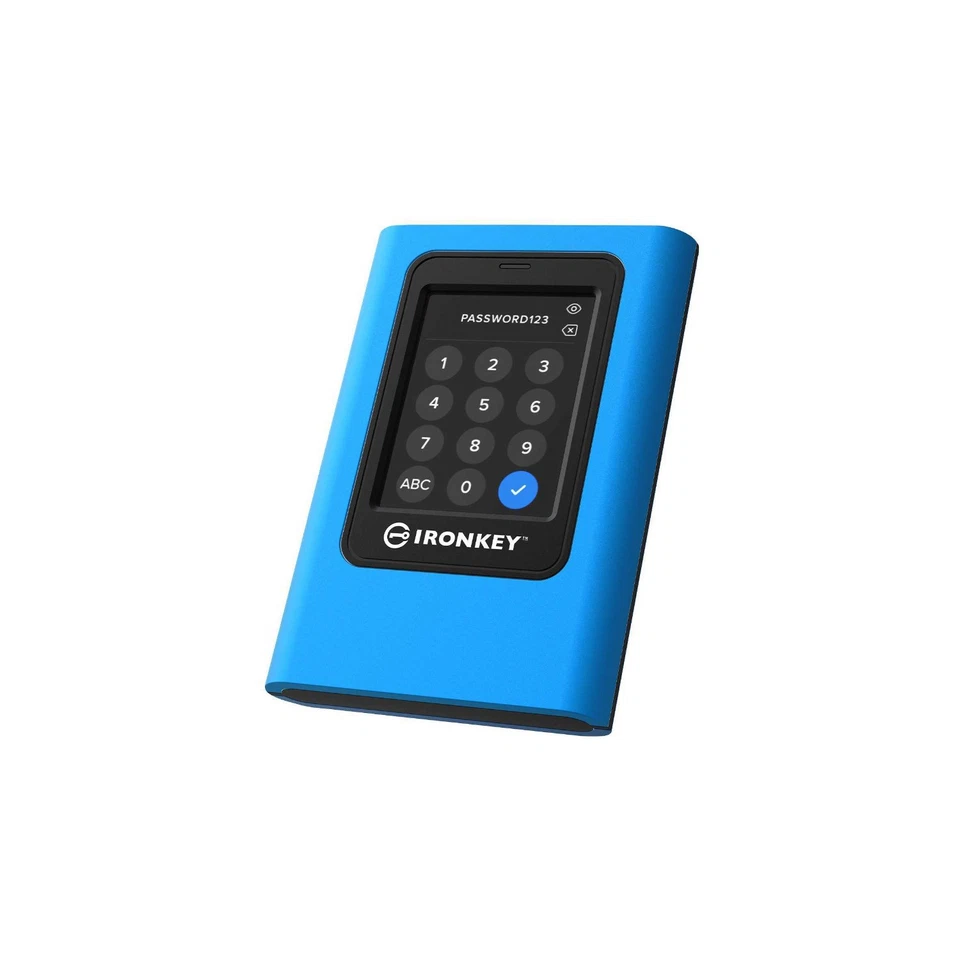 Kingston 960GB IronKey Vault Privacy 80 XTS-AES 256-bit Encrypted External SSD - Image 2 of 4