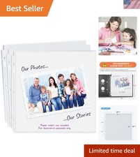 10 Pack 12x12 Page Protectors for Scrapbooks  Photo Albums - Acid-Free