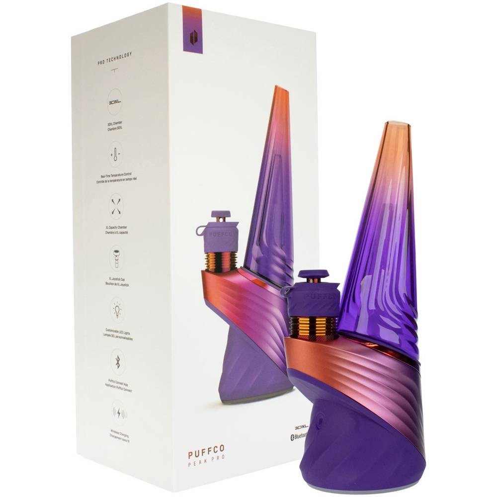 New Peak Pro 3DXL Water Pipe Bubbler Device Plasma Edition