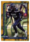 2025 Topps Chrome Football Gold Lava Refractor Elijah Arroyo #396