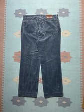 Vintage 80s 90s polo Ralph Lauren corduroy pants straight leg baggy gray 36x30