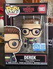 Funko Pop!: DEREK Turnbow #1803 Stranger Things Funko Shop Exclusive IN HAND