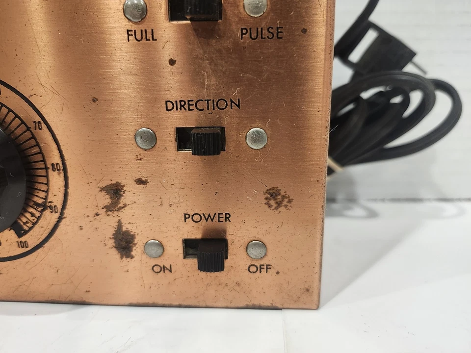 Vintage Throttle Pack Model 3 Transformer: Rectifier Corp Brooklyn NY - Image 4 of 4