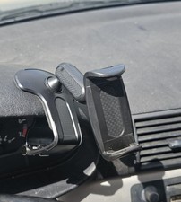 Car Dashboard Phone Clip Holder 360 Rotating Dash Steering Wheel CPhone Clamp