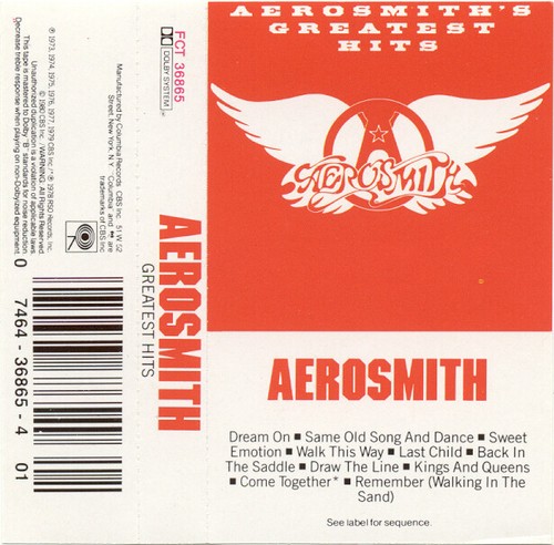 Aerosmith's Greatest Hits by Aerosmith (Cassette, Aug-1993, Columbia (USA))