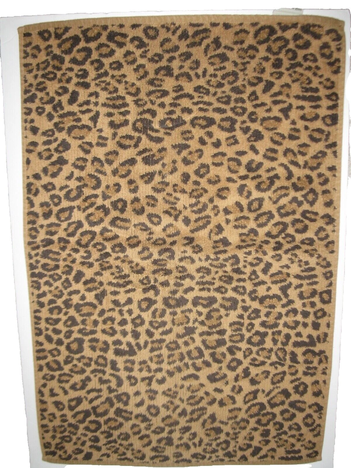 Animal Print Brown Bath Hand Towels