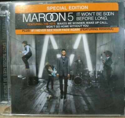 CD ALBUM MAROON 5 IT WON'T BE SOON BEFORE SPECIAL EDITION + BONUS TRACKS RIHANNA