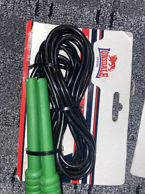 Lonesdale Club Skipping Black NEW Regular Length