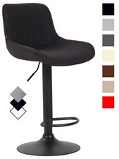 Barhocker Lentini Stoff Thekenhocker Tresenhocker Küchenhocker Hocker