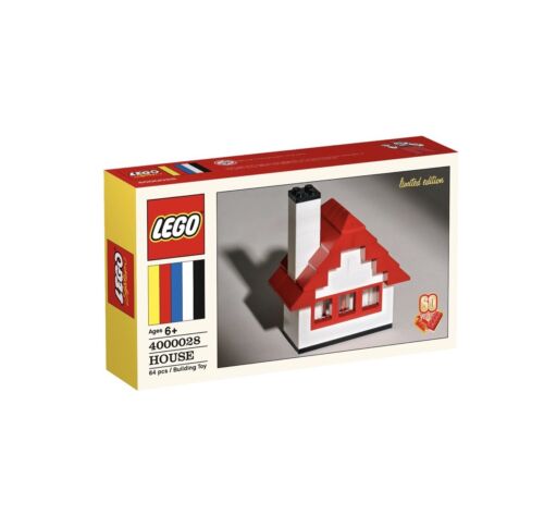LEGO Clásico 60 Aniversario Edición Limitada Casa 4000028 NÚMERO BAJO #124 - Imagen 2 de 5