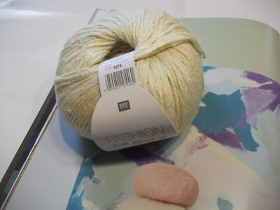 **EDELGARN** FASHIO SILK BLEND **RICO** Fb. 013 **VANILLE**