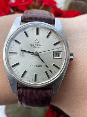 CERTINA BRISTOL 290 WATCH AUTOMATIC CAL.25-651 MENS 34.5mm SWISS JUST SERVICED