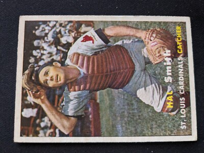 1957 Topps Baseball Card # 111 Hal R. Smith - St. Louis Cardinals (VG)