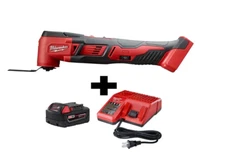 Milwaukee 2626-20 M18 18v  Cordless Oscillating Multi-Tool Kit 5ah Batt+ Charger