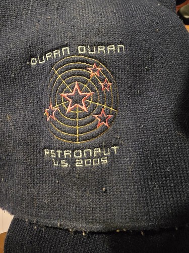 Duran Duran Astronaut Scarf Navy Port And Co.pany Gently Used Reunion Tour - 第 1/7 張圖片
