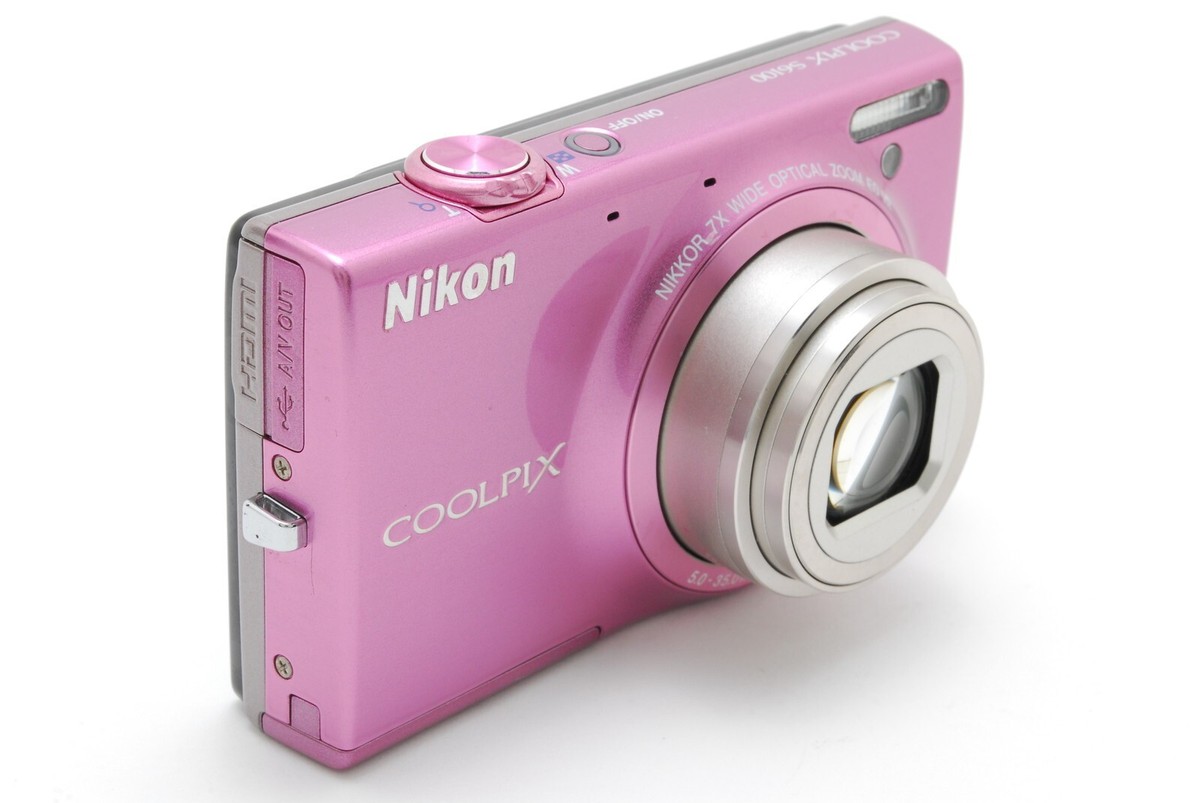 MINT] Nikon COOLPIX S6100 Compact Digital Camera Pink Tested