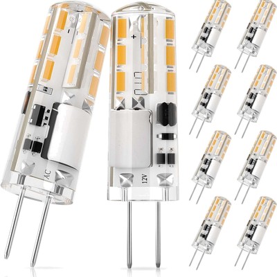 G4 LED Lampen, 1.2W Birnen, Warmweiß 3000K, Ersatz für 10W Halogenlampen, 120...