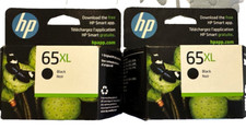 HP High Yield 65XL Black Original Ink Cartridge, N9K04AN Lot of 2 Exp Date 02/27