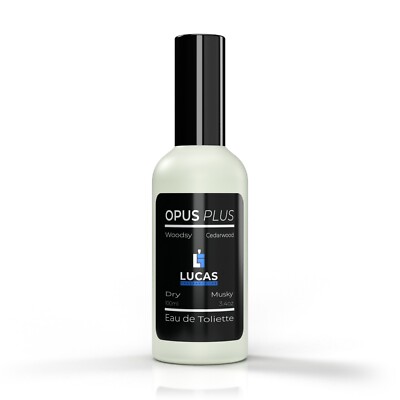 Opus Plus - 3.4oz/100ml - Amber - Musk - Dry - Sweet: Highest Amount of Ambroxan